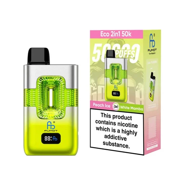 Fumot Eco 2 in 1 50000 Puffs Disposable Vape (Box of 10)
