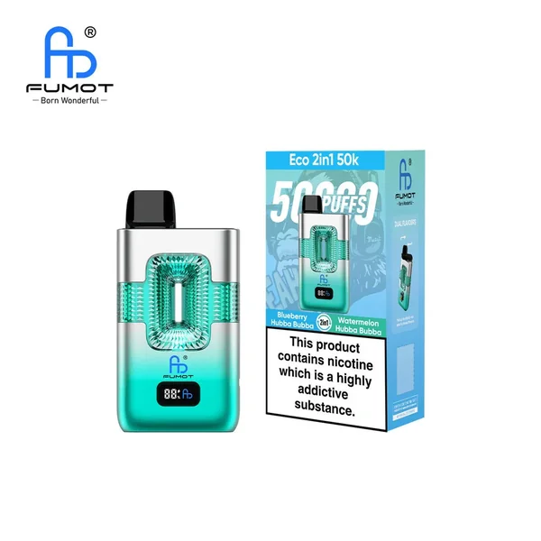 Fumot Eco 2 in 1 50000 Puffs Disposable Vape (Box of 10)
