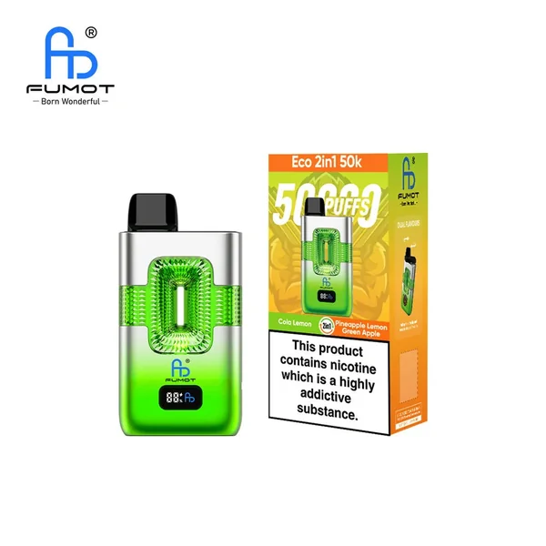 Fumot Eco 2 in 1 50000 Puffs Disposable Vape (Box of 10)