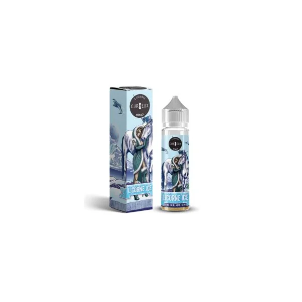 Licorne ice astrale curieux 50ml fraise / fruit du dragon / FRAIS